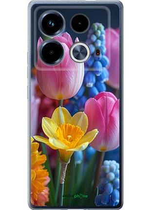 Чехол на infinix note 40 весенние цветы "6058u-3707-2448"