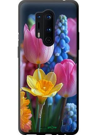 Чехол на oneplus 8 pro весенние цветы "6058b-1896-2448"