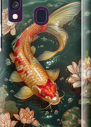 Чехол на samsung galaxy a40 2019 a405f мелодия лотоса "6106m-1672-2448"