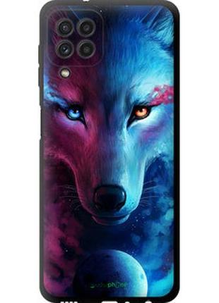 Чехол на samsung galaxy m32 m325f арт-волк "3999b-2558-2448"