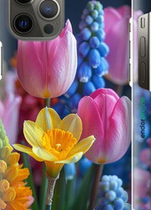Чехол на iphone 12 pro max весенние цветы "6058m-2054-2448"