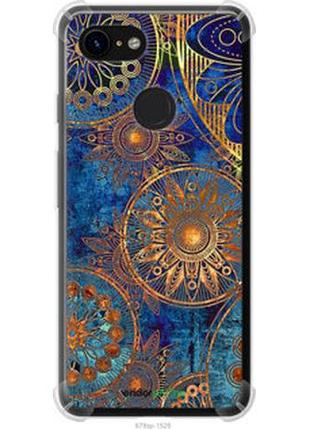 Чохол на google pixel 3 золотий візерунок "678sp-1528-2448"