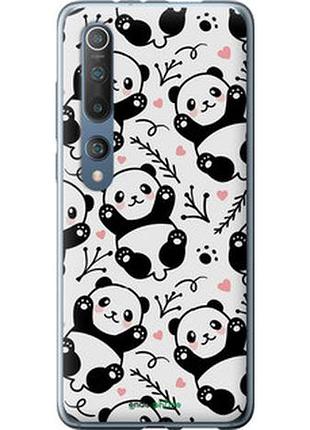Чехол на xiaomi mi 10 pro панды "4318u-1870-2448"