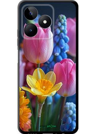 Чохол на realme c53 весняні квіти "6058b-3128-2448"