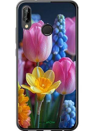 Чохол на huawei p20 lite весняні квіти "6058t-1410-2448"