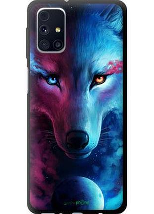 Чехол на samsung galaxy m31s m317f арт-волк "3999b-2055-2448"
