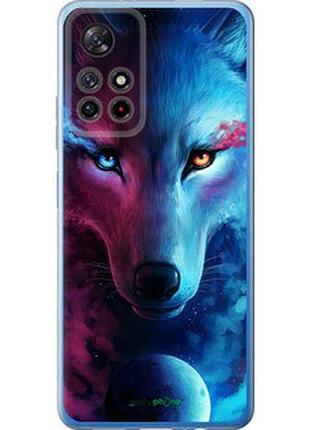 Чехол на xiaomi poco m4 pro 5g арт-волк "3999u-3851-2448"