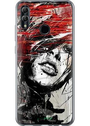 Чехол на huawei honor 10 lite лицо девушки "1162u-1618-2448"