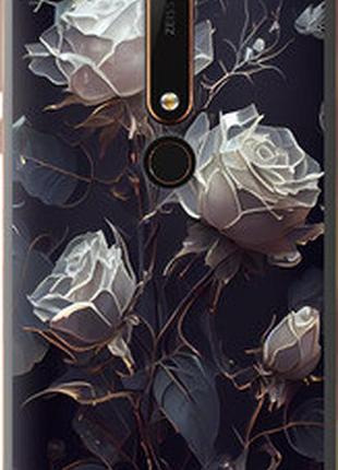 Чехол на nokia 6 2018 розы 2 "5550u-1386-2448"