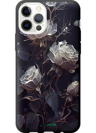 Чохол на iphone 12 pro троянди 2 "5550b-2052-2448"