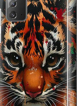 Чехол на samsung galaxy note 20 mini tiger "6052m-2036-2448"
