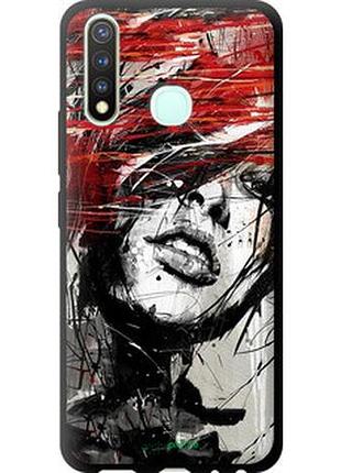 Чехол на vivo y19 лицо девушки "1162b-630-2448"