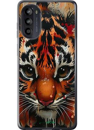 Чехол на motorola moto g52 mini tiger "6052u-2691-2448"