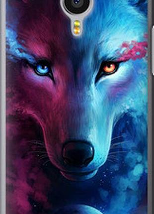 Чехол на meizu mx4 pro арт-волк "3999u-132-2448"