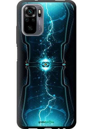 Чехол на xiaomi poco m5s молнии в цилиндре "120b-3117-2448"