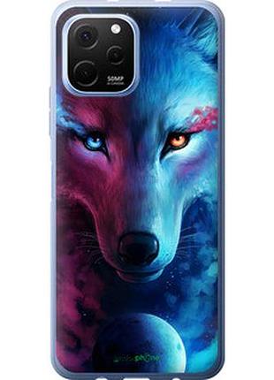 Чехол на huawei nova y61 арт-волк "3999u-2983-2448"