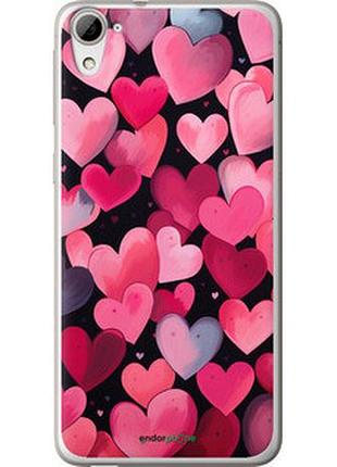 Чехол на htc desire 826 dual sim сердечки 4 "5662u-312-2448"
