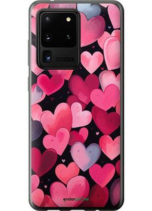 Чехол на samsung galaxy s20 ultra сердечки 4 "5662u-1831-2448"