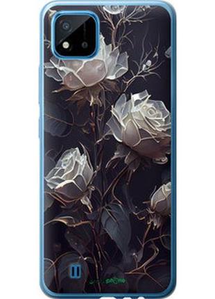 Чехол на realme c11 2021 розы 2 "5550u-2485-2448"