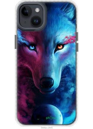 Чехол на iphone 14 plus арт-волк "3999pc-2645-2448"