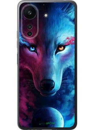 Чехол на xiaomi redmi 13c арт-волк "3999u-3410-2448"