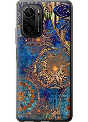 Чехол на xiaomi mi 11i золотой узор "678t-3935-2448"