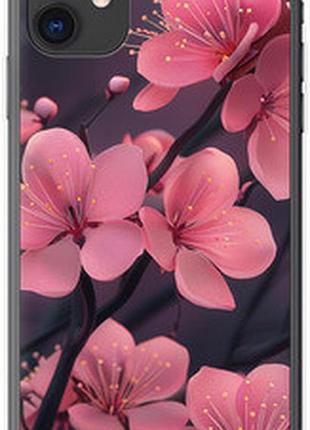 Чехол на iphone 11 пурпурная сакура "6075sp-1722-2448"