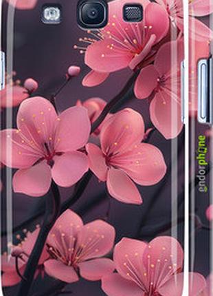 Чехол на samsung galaxy s3 i9300 пурпурная сакура "6075c-11-2448"