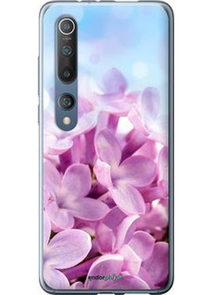 Чехол на xiaomi mi 10 pro сирень "527u-1870-2448"
