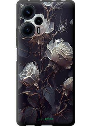 Чехол на xiaomi redmi note 12 turbo розы 2 "5550b-3025-2448"