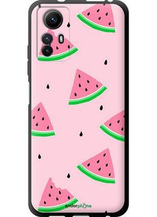 Чохол на xiaomi redmi note 12s рожевий кавун "4314b-3065-2448"