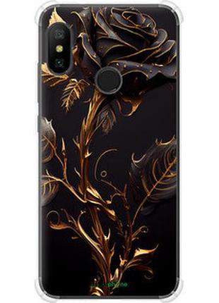 Чехол на xiaomi mi a2 lite роза 3 "5552sp-1522-2448"