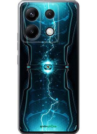 Чехол на xiaomi poco x6 молнии в цилиндре "120u-3678-2448"