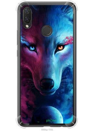 Чехол на huawei p smart plus арт-волк "3999sp-1555-2448"