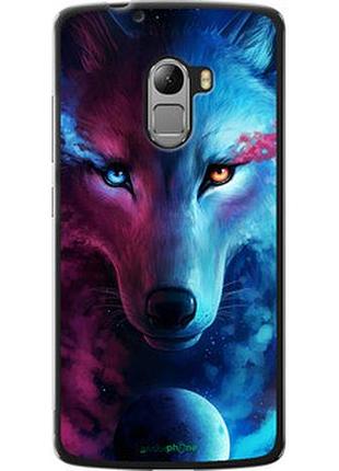 Чехол на lenovo a7010 арт-волк "3999u-232-2448"