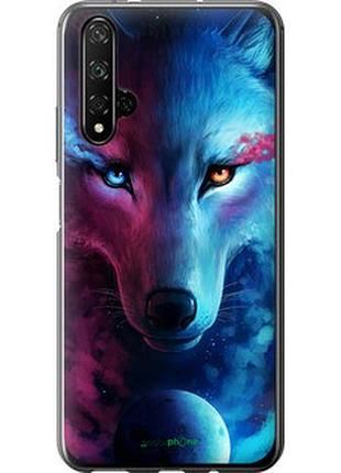 Чехол на huawei honor 20 арт-волк "3999u-1697-2448"