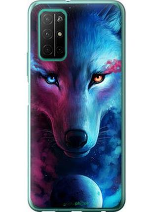 Чехол на huawei honor 30s арт-волк "3999u-1897-2448"