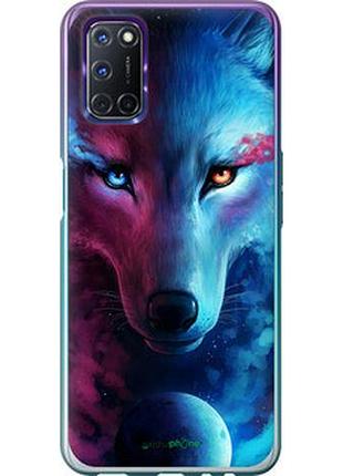 Чехол на oppo a72 арт-волк "3999u-2011-2448"