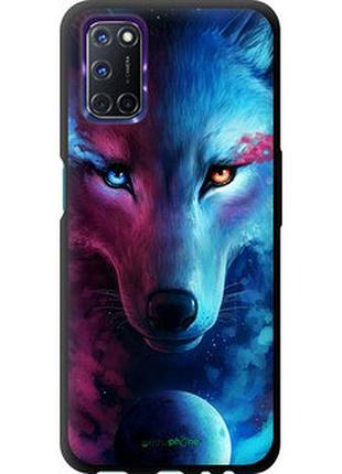 Чехол на oppo a72 арт-волк "3999b-2011-2448"