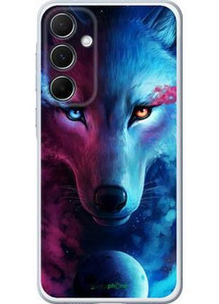 Чехол на samsung galaxy a55 арт-волк "3999u-3617-2448"