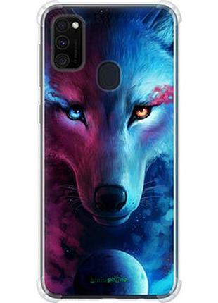 Чохол на samsung galaxy m21 m215f арт-вовк "3999sp-2016-2448"