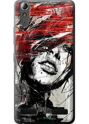 Чохол на lenovo k3 (k30-t) обличчя дівчини "1162u-114-2448"
