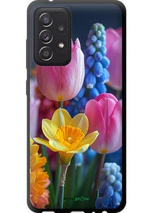 Чехол на samsung galaxy a52s 5g a528b весенние цветы "6058b-2583-2448"