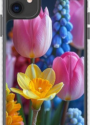 Чохол на iphone 11 весняні квіти "6058pc-1722-2448"