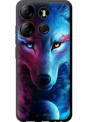 Чехол на infinix smart 7 арт-волк "3999b-3195-2448"