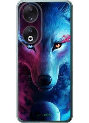 Чехол на huawei honor 90 арт-волк "3999u-3088-2448"