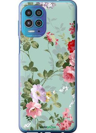 Чохол на motorola g100 квіткові шпалери 2 "862u-2359-2448"