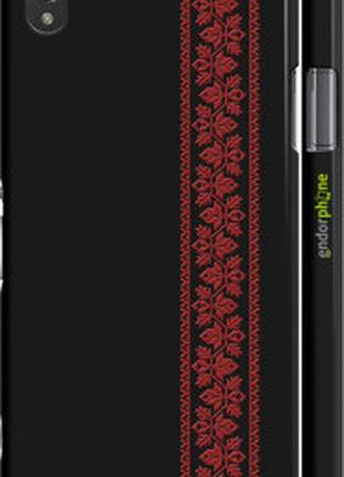 Чехол на sony xperia z1 c6902 вышиванка 53 "2041c-38-2448"
