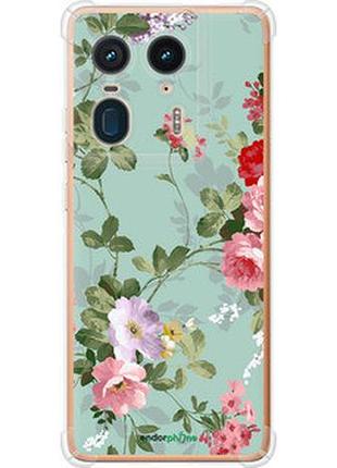 Чехол на motorola moto x50 ultra цветочные обои 2 "862sp-3866-2448"