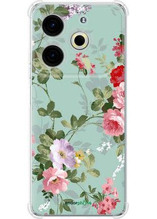 Чехол на tecno pova 6 neo цветочные обои 2 "862sp-3753-2448"